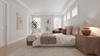 Contemporary Bedroom by Havenly Interior Designer Erika