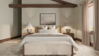 Warm Transitional Bedroom by Havenly Interior Designer Martha