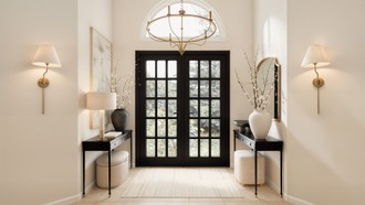 New Classic Entryway by Havenly Interior Designer Malena