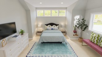 Transitional, Preppy Bedroom by Havenly Interior Designer Sarah