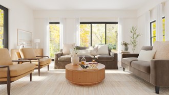 Contemporary Living Room by Havenly Interior Designer Lilia