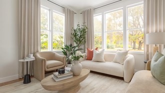 Contemporary Living Room by Havenly Interior Designer Lara