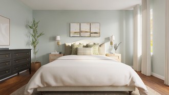 Transitional, Warm Transitional Bedroom by Havenly Interior Designer Lilia