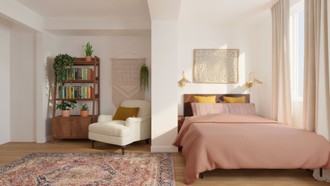Eclectic, Bohemian Bedroom by Havenly Interior Designer Hayley