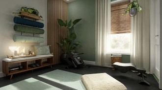 Modern, Eclectic, Bohemian, Rustic, Global, Midcentury Modern, Minimal, Scandinavian, Midcentury Scandi Playroom by Havenly Interior Designer Lauren