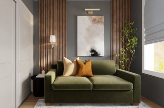 Contemporary, Modern, Transitional, Parisian Modern, Contemporary Luxe, Warm Transitional, New Classic, Artful Eclectic Office by Havenly Interior Designer Anny