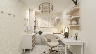 Contemporary Bedroom by Havenly Interior Designer Ivanna