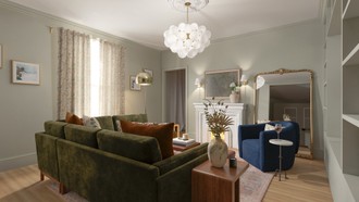 Modern Living Room by Havenly Interior Designer Christopher