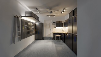 Modern, Industrial, Minimal Office by Havenly Interior Designer Maria