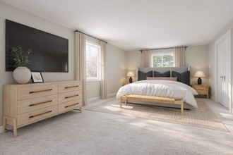 Organic Modern, Warm Transitional Bedroom by Havenly Interior Designer Morgan