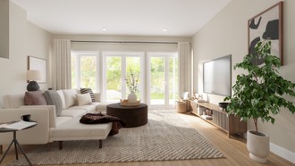 Contemporary, Organic Modern Living Room by Havenly Interior Designer Karina