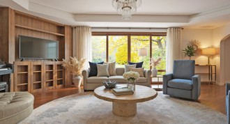 Contemporary, Glam Living Room by Havenly Interior Designer Sophia