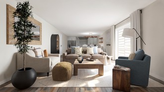 Contemporary, Eclectic, Transitional Bedroom by Havenly Interior Designer Gabriela