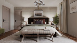 Inspired Modern, Organic Modern, Modern Cottage Bedroom by Havenly Interior Designer Candida
