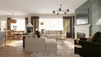 Modern Living Room by Havenly Interior Designer Christopher