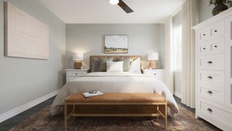 Contemporary Bedroom by Havenly Interior Designer Lilia
