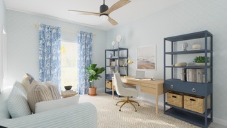 Coastal, Classic Coastal, Traditional Charm Office by Havenly Interior Designer Andrea