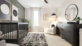 Contemporary Nursery by Havenly Interior Designer Lilia