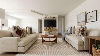Contemporary Living Room by Havenly Interior Designer Julia