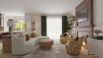 Modern Living Room by Havenly Interior Designer Ivan