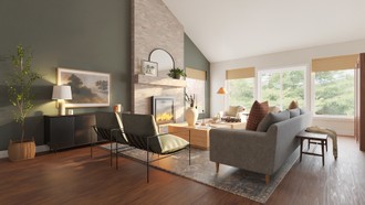 Contemporary, Traditional Living Room by Havenly Interior Designer Lilia