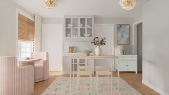 Preppy, Modern Cottage Living Room by Havenly Interior Designer Karina