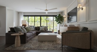 Modern, Classic, Eclectic, Rustic, Organic Modern, Warm Transitional, New Classic, Traditional Charm Living Room by Havenly Interior Designer Lauren