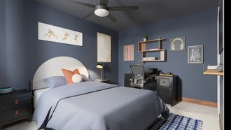 Modern, Classic, Midcentury Modern Bedroom by Havenly Interior Designer Katie