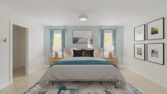 Coastal, California Cool Bedroom by Havenly Interior Designer Ivan
