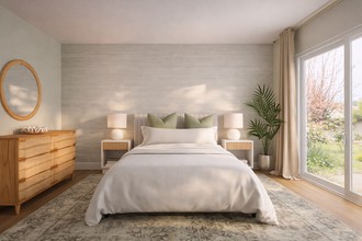 Coastal Bedroom by Havenly Interior Designer Morgan