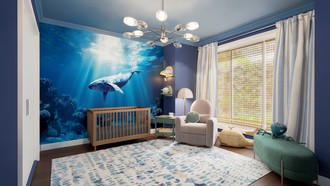 Modern, Artful Eclectic Nursery by Havenly Interior Designer Katerina