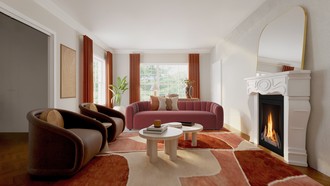 Contemporary Living Room by Havenly Interior Designer Gabriela