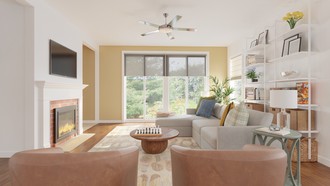  Living Room by Havenly Interior Designer Noel