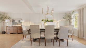 Classic Dining Room by Havenly Interior Designer Sophia