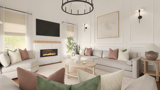 Modern, Organic Modern Living Room by Havenly Interior Designer Bertha