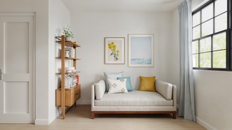 Traditional, Transitional, Preppy, Traditional Charm Bedroom by Havenly Interior Designer Constanza