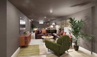 Eclectic, Organic Modern Living Room by Havenly Interior Designer Katerina