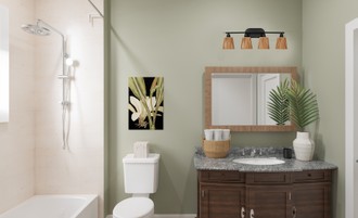 Organic Modern Bathroom by Havenly Interior Designer Karina