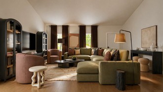  Living Room by Havenly Interior Designer Amber