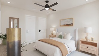 Transitional Bedroom by Havenly Interior Designer Silver