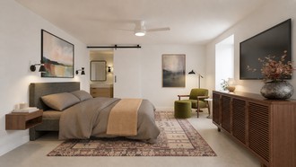 Midcentury Modern Bedroom by Havenly Interior Designer Diogo