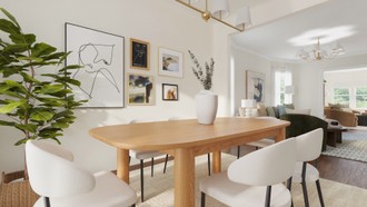 Contemporary, Transitional, Midcentury Modern Bedroom by Havenly Interior Designer Lilia