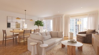Contemporary, Contemporary Luxe, California Cool, Warm Transitional by Havenly Interior Designer Rocío