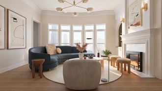 Eclectic, Inspired Modern, Parisian Modern, Artful Eclectic by Havenly Interior Designer Andrea