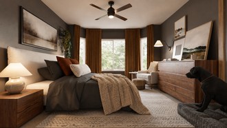 Contemporary, Modern, Scandinavian, Contemporary Luxe, Midcentury Scandi, Organic Modern Bedroom by Havenly Interior Designer Anny