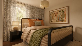 Contemporary, Eclectic Bedroom by Havenly Interior Designer Camila