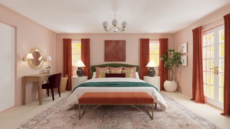 Eclectic Bedroom by Havenly Interior Designer Ivan