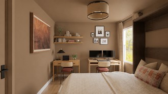 Transitional Office by Havenly Interior Designer Valeria