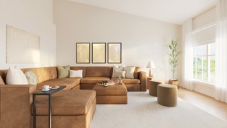 Contemporary, Transitional Living Room by Havenly Interior Designer Lilia