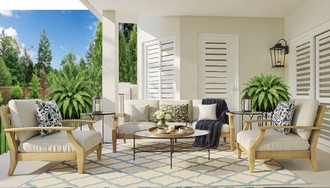 Traditional Charm Outdoor Space by Havenly Interior Designer Angie